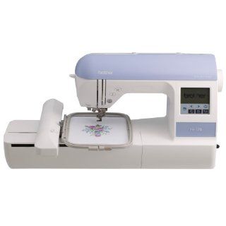 Brother PE770 5x7 inch Embroidery only machine with built in memory, USB port, 6 lettering fonts and 136 built in designs