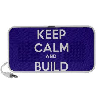Keep Calm And Build Peace PC Speakers