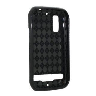 Motorola Photon/Electrify Black TPU Rhombus Design Case Cell Phones & Accessories