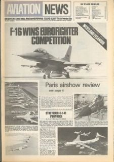 F 16 C 141 Westland Lysander Aviation News 1975 Entertainment Collectibles