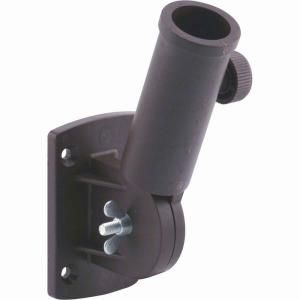 Prime Line 3/4 in. Adjustable Brown Plastic Flagpole Bracket U 10073