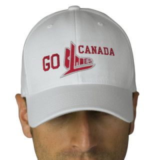 Canada BLADES Hockey Skate Logo Embroidered Baseball Cap