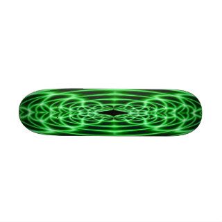 Green Graphic Design Skateboard