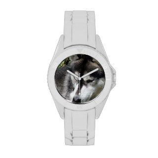 Cute Husky Wrist Watch