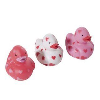Mini Valentine's Rubber Duckys Toys & Games