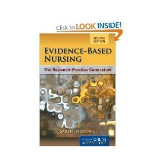 EvidenceBased Nursing2nd (Second) edition by Brown Brown Books