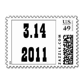 3.14 2011   Pi day 2011 Stamp