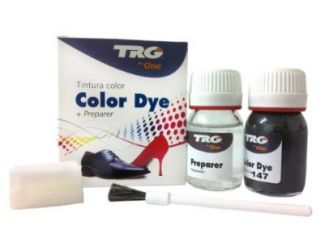 TRG the One Self Shine Leather Dye Kit #147 Gray Lava Shoes