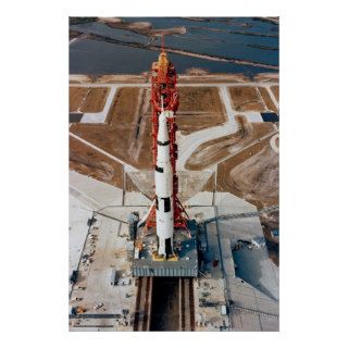 Apollo 10 on the Launch Pad Poster