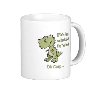 Happy T Rex Coffee Mug