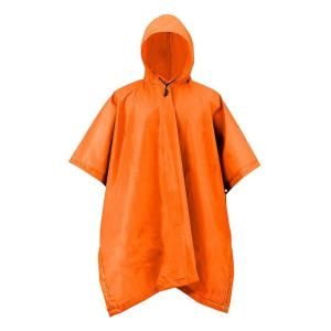 Mossi XT Series One Size Adult Rain Poncho in Blaze Orange 51 114BO