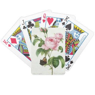 Rosa Centifolia Deck Of Cards