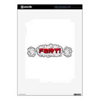 Fart Cloud   Funny Humor Decal For The iPad 2