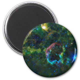 Jellyfish Nebula Supernova Remnant IC 443 Magnet