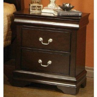 Cappuccino Nightstand with Jewelry Drawer by Coaster  