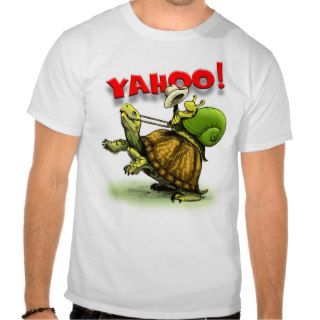 Snail Riding a Turtle Tshirt