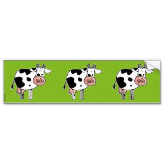cow scrapbook sticker bumper stickers
