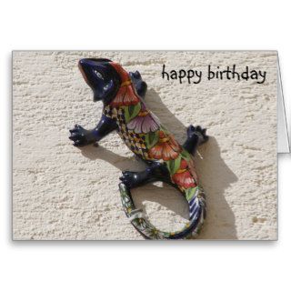 lizard birthday cards