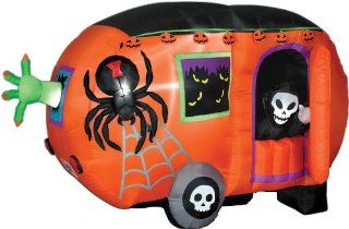 GEMMY HALLOWEEN CAMPER AIRBLOWN ANIMATED SKELETON INFLATABLE 2012 Yard Prop SS62994G Toys & Games