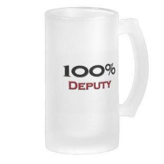 100 Percent Deputy Coffee Mug