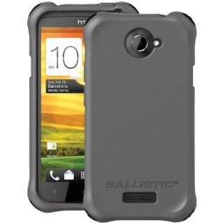 BALLISTIC LS0917 M145 HTC(R) ONE X(TM) LS SMOOTH CASE (CHARCOAL TPU; 4 ORANGE, 4 TEAL, 4 CHARCOAL & 4 BLACK BUMPERS) Cell Phones & Accessories