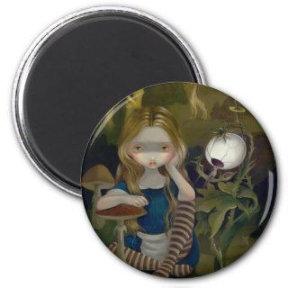 "Alice in a Bosch Landscape" Magnet