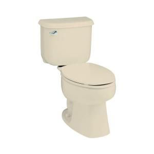 Sterling Plumbing Windham 2 piece 1.6 GPF High Efficiency Round Toilet in Almond DISCONTINUED 402015 47