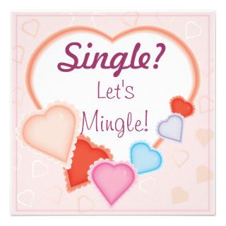 Singles Valentines Invitation