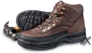 Men's Wolverine Steel Toe Hikers Chocolate, CHOCOLATE, 8M Shoes