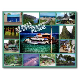 Aloha Maui Post Cards