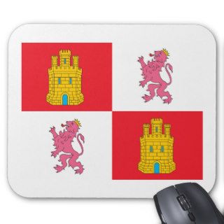 Castile And Leon Flag Mousepad