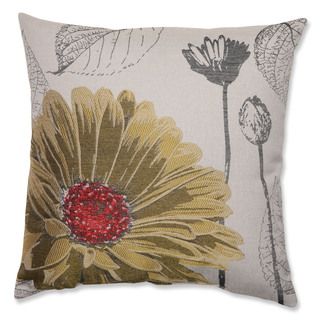 Yellow Chrysanthemum 18 inch Throw Pillow Pillow Perfect Throw Pillows
