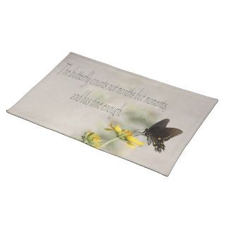 Time Enough Butterfly Placemat
