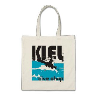 Kiel Dive Shop Budget Tote Canvas Bags
