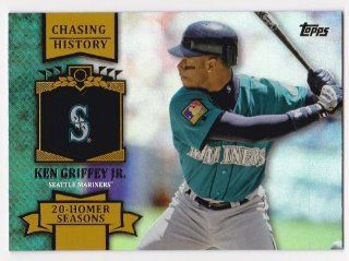2013 Topps Chasing History Holofoil Gold #CH55 Ken Griffey Jr. Sports Collectibles