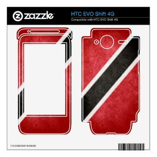 Trinidad Flag HTC EVO Shift 4G Skins