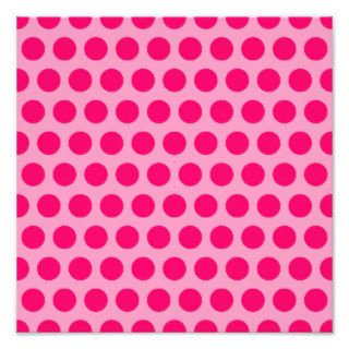Hot Pink Polka Dots Photo