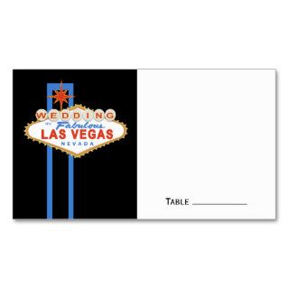 Las Vegas Sign Wedding Place Cards Business Card