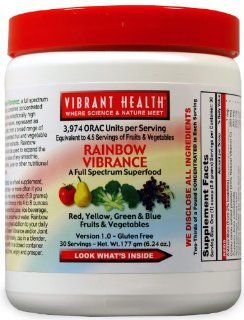 Vibrant Health   Rainbow Vibrance, 177 g powder Health & Personal Care