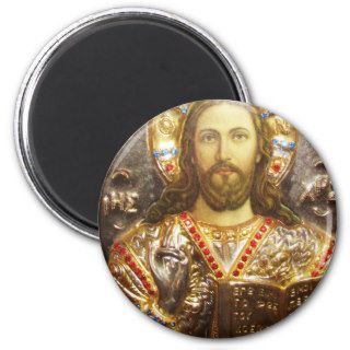 Lord Jesus Christ Orthodox Icon Refrigerator Magnet