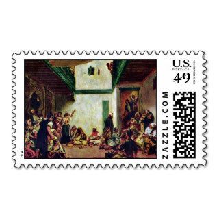 Jewish Wedding (After Delacroix) By Pierre Auguste Stamp