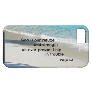 Psalm 461 God is our refuge and strengthiPhone 5 Cases