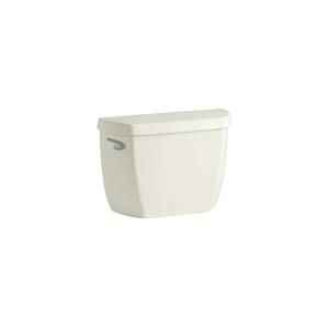KOHLER Wellworth Classic 1.28 GPF Toilet Tank Only with Class Five Flushing Technology in Biscuit K 4436 96