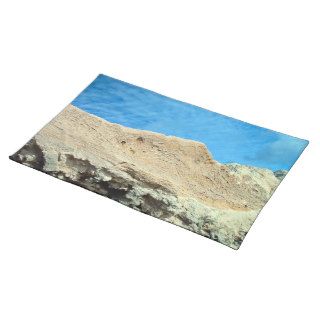 Root fossils in limestone seawall placemats
