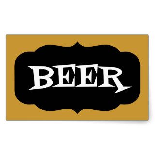 Beer Label Stickers