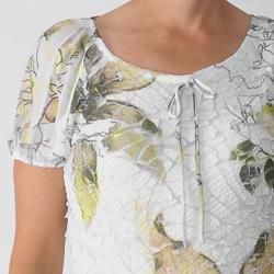 California Bloom Women's Scoop Neck Sublimation Print Top California Bloom Short Sleeve Shirts