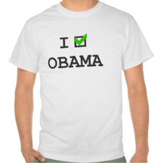 I Vote Obama Tee Shirts