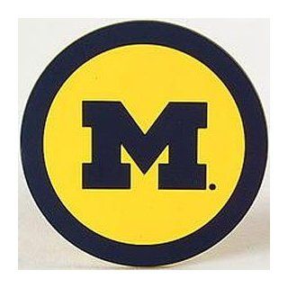 Michigan Wolverines Coaster Set   4 Pack   Sports Fan Beverage Coasters