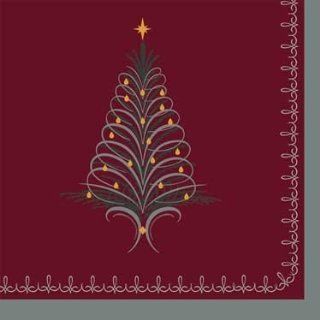 Tinsel Tree Lunch Napkins Kitchen & Dining