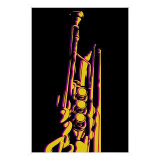 Jazz Trumpet Poster